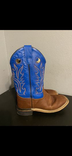 Leather Cow Boy Boots