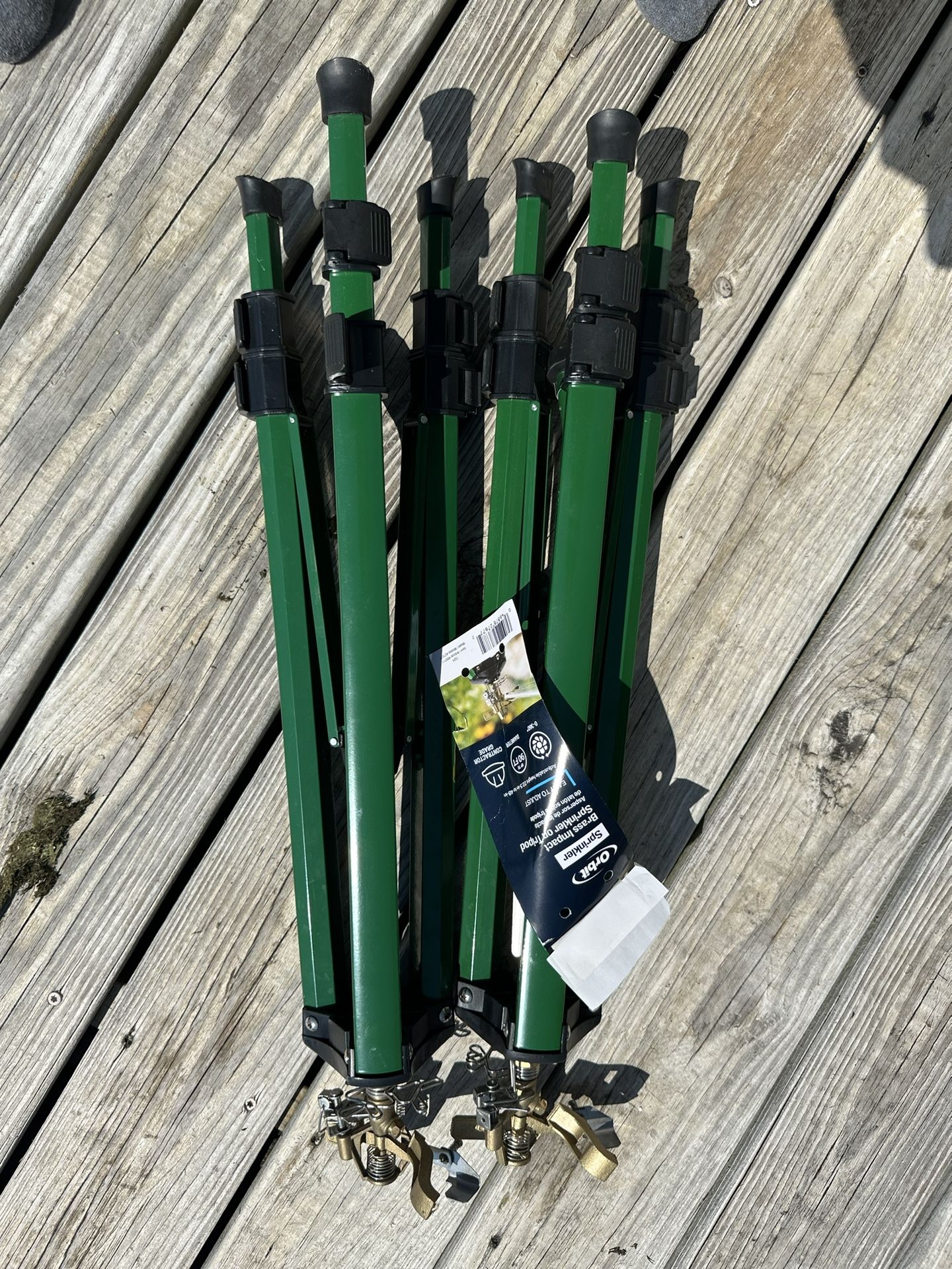 Tripod sprinklers