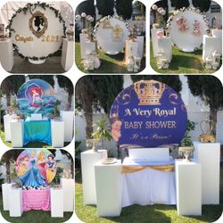 Round Backdrops And Pillars/ Party Decorations/ Backdrop Decorations