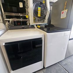 Dryer end washer lg