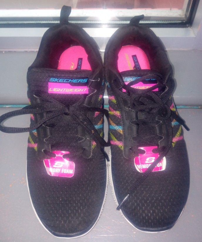 Skechers Sport Women's Simply Sweet Fashion Sneaker Sz 7.5