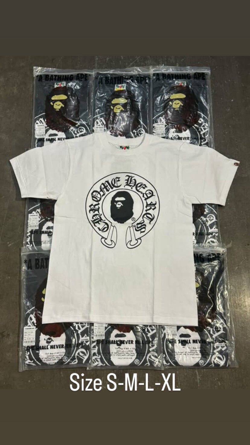 Chrome Hearts X Bape