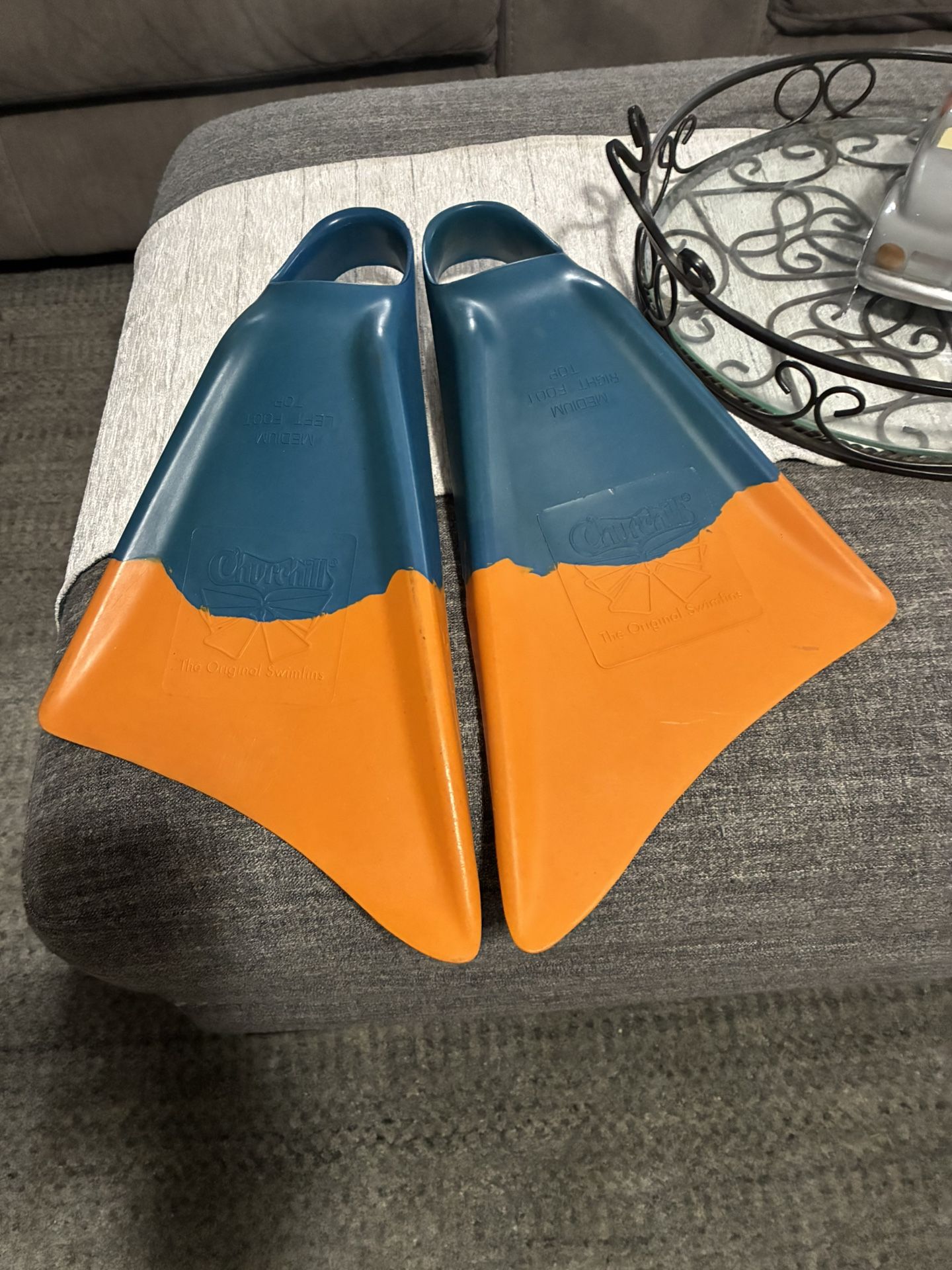  Churchill Swim Fins New Size Medium