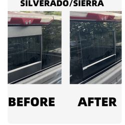 Silverado 2019-2026 Rear Window Sticker 