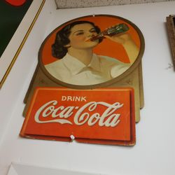 1930s ORIGINAL COCA-COLA Cardboard