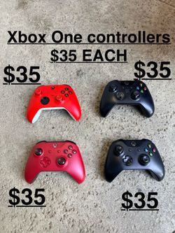 Xbox One X/S  controllers $35 EACH (FIRM) all tested  and cleaned