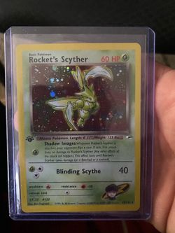 Rockets scyther 1st edition