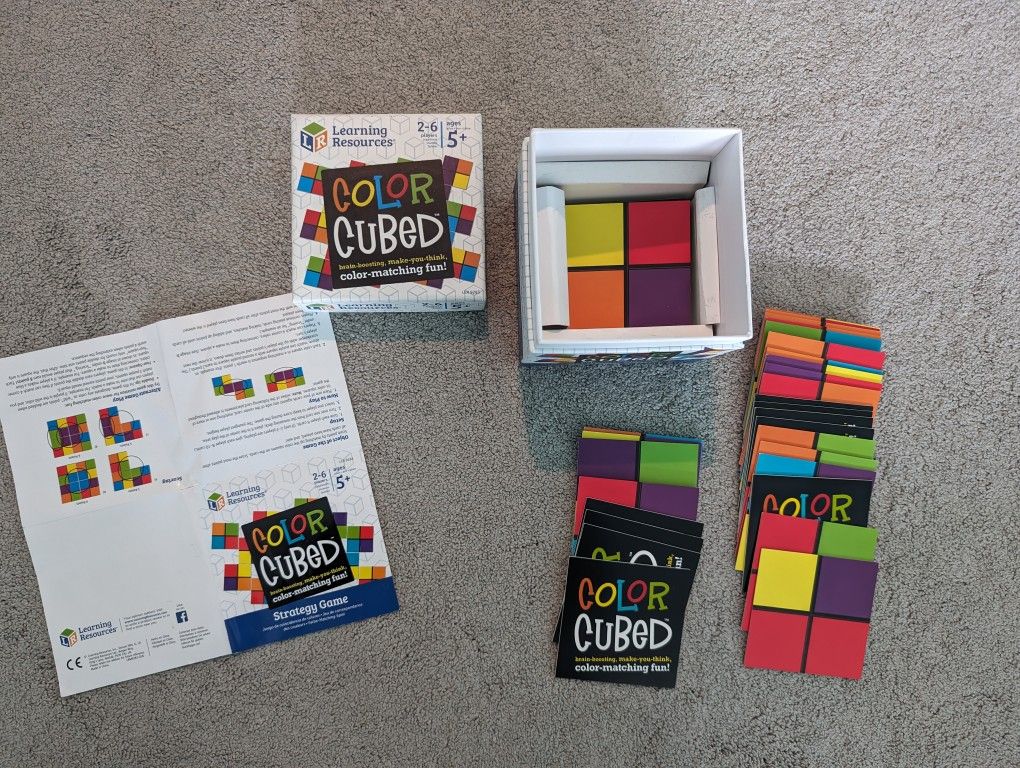 Learning Resources -Color cubed Puzzle