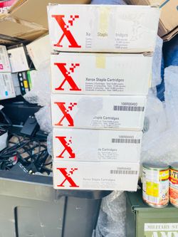 Xerox Staples 108R00493  4 full boxes 1 with 2 full cartridges