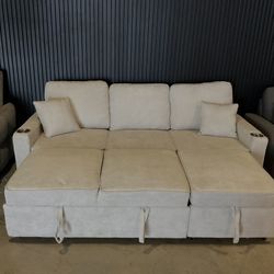 Smart Sleeper Sofa 82” – NEW | $495 | FREE Local Delivery     