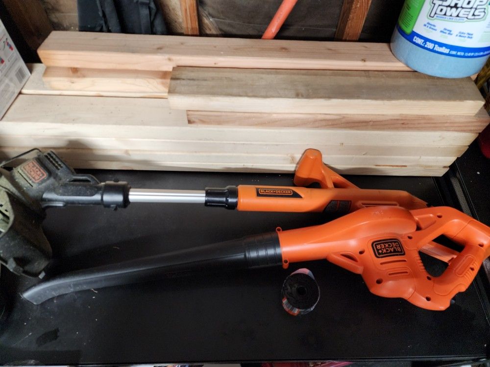Leaf Blower and String Trimmer