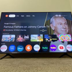  Q6 CLASS TCL 50" Q CLASS 4K UHD HDR QLED  – 50Q651G