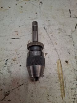 Albrecht Keyless Drill Chuck 1/4" Germany