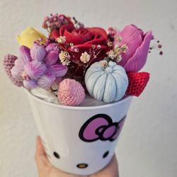Flower Bouquet  Soy wax melts Candle