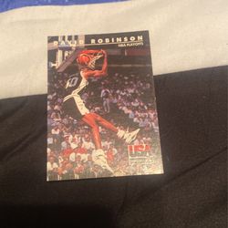 David robinson Usa basketball card