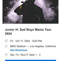 Junior H Tickets BMO Stadium Friday 10/11/24