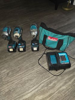 Makita Impacts bundle with charger