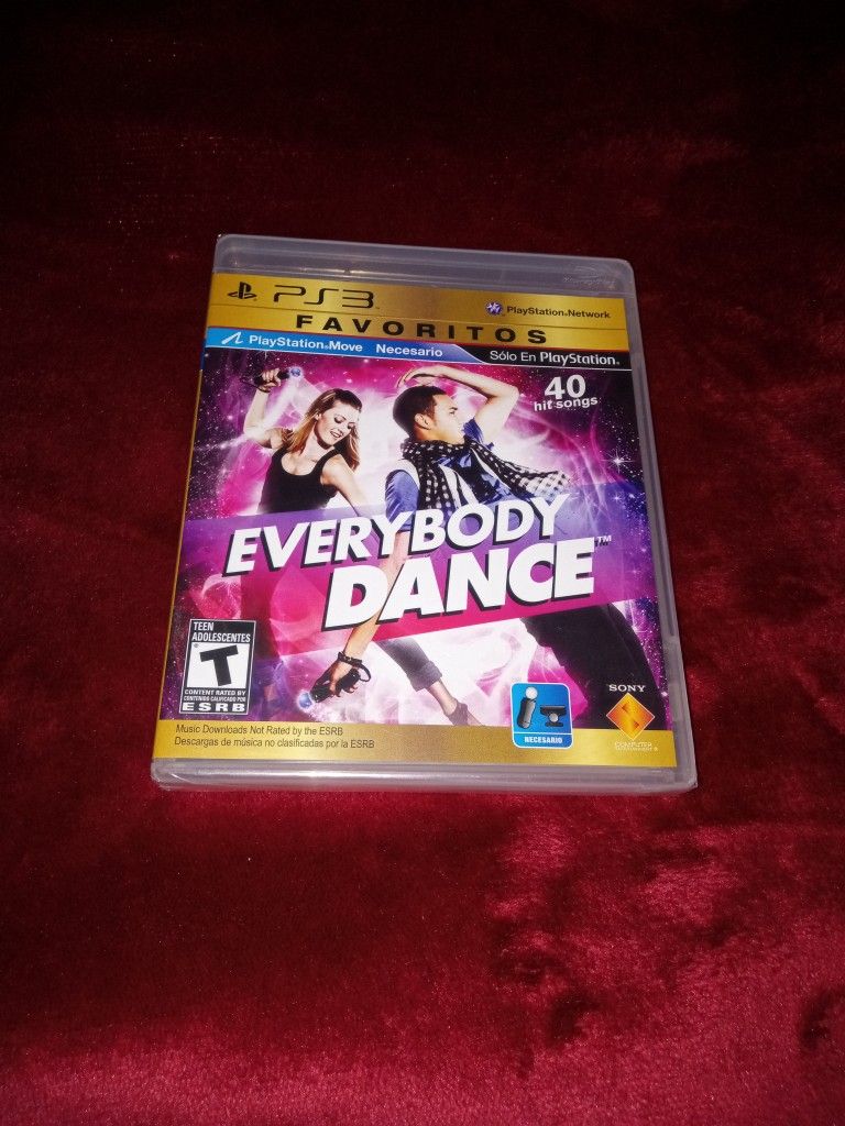 Everybody Dance "PS3" Brand New