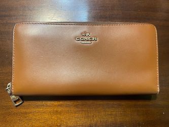 Coach Zip Around Wallet