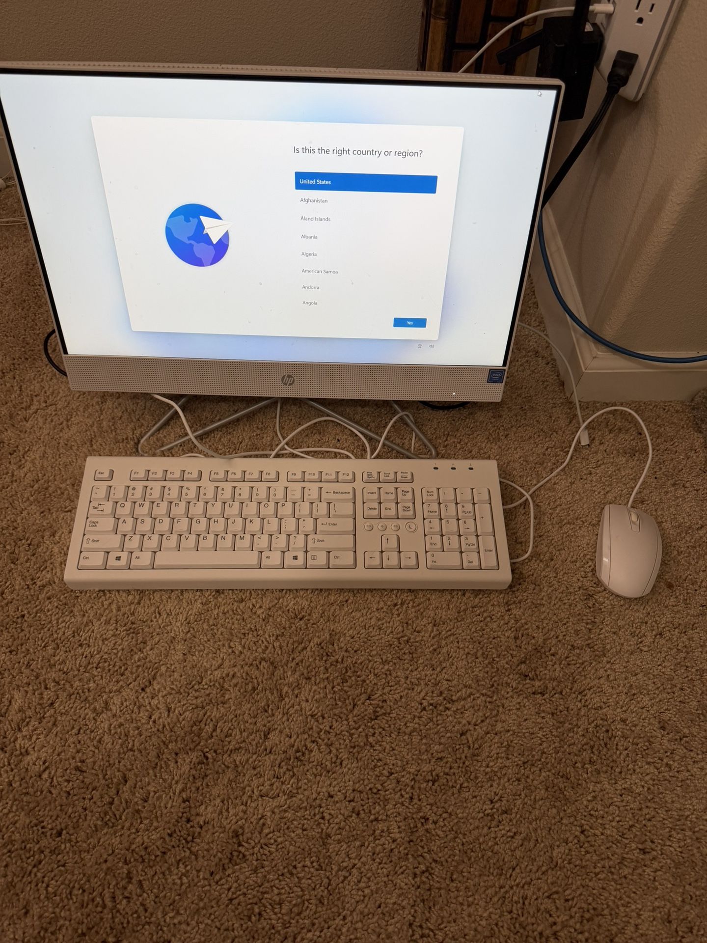 HP 21.5" All-in-One Desktop