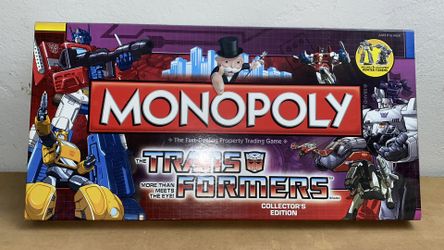 Transformers Monopoly 