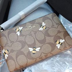 Woman's Coach Wallet And Clutches 1 Belt