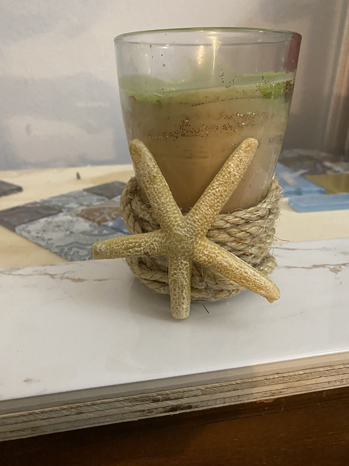 Beach life scented candle
