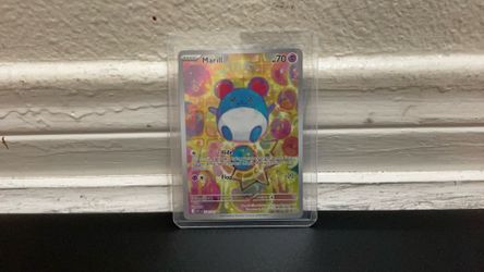 Marill full art pokemon card