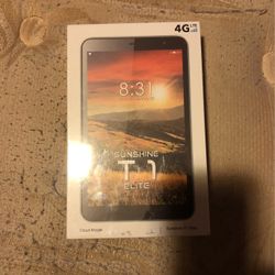 4G tablet in the box