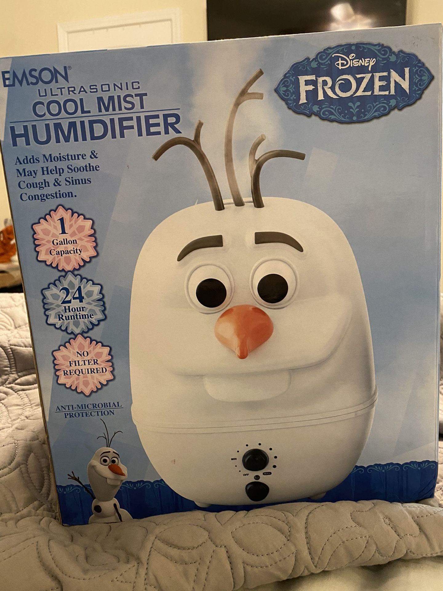 Frozen’s Olaf Cool mist humidifier