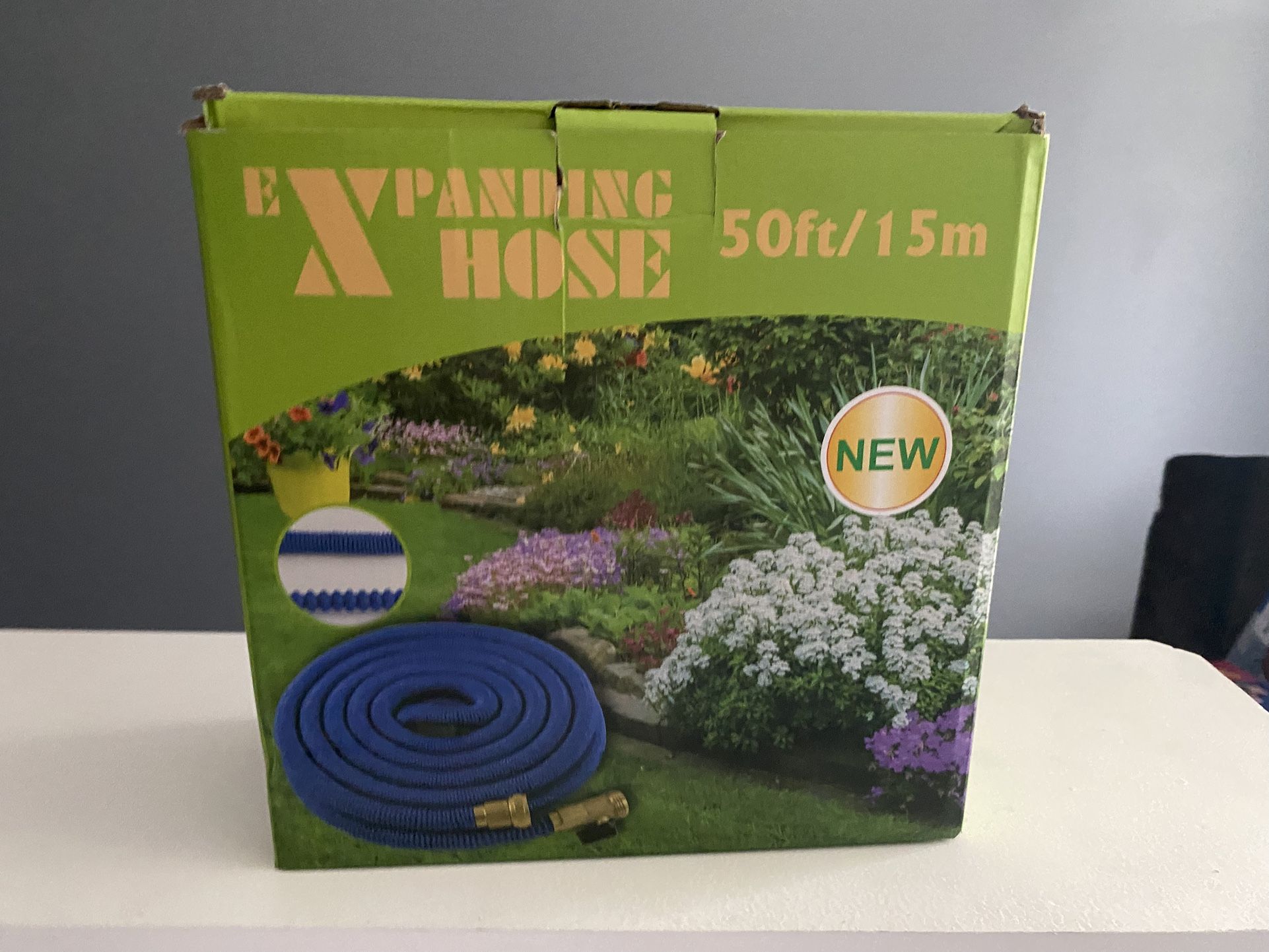 50 Foot Hose Green And Yellow