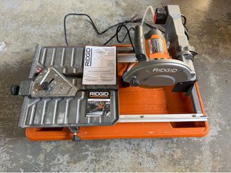 Rigid Tile Saw - Barely Used