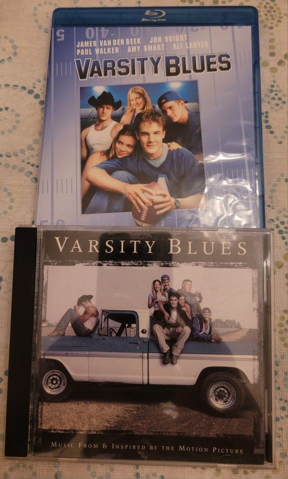 Varsity Blues Blu-ray & CD soundtrack LOT