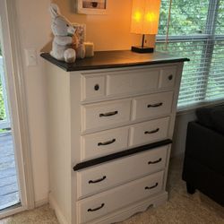 Large Dresser - Custom Paint/Stain/Hardware Refinish