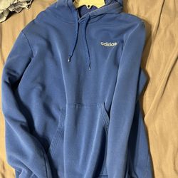 Blue Adidas Hoodie 