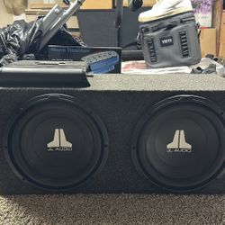 2 12’s JL audio 