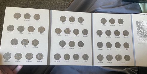 collectible Littleton Coin Folder for Washington Quarters
