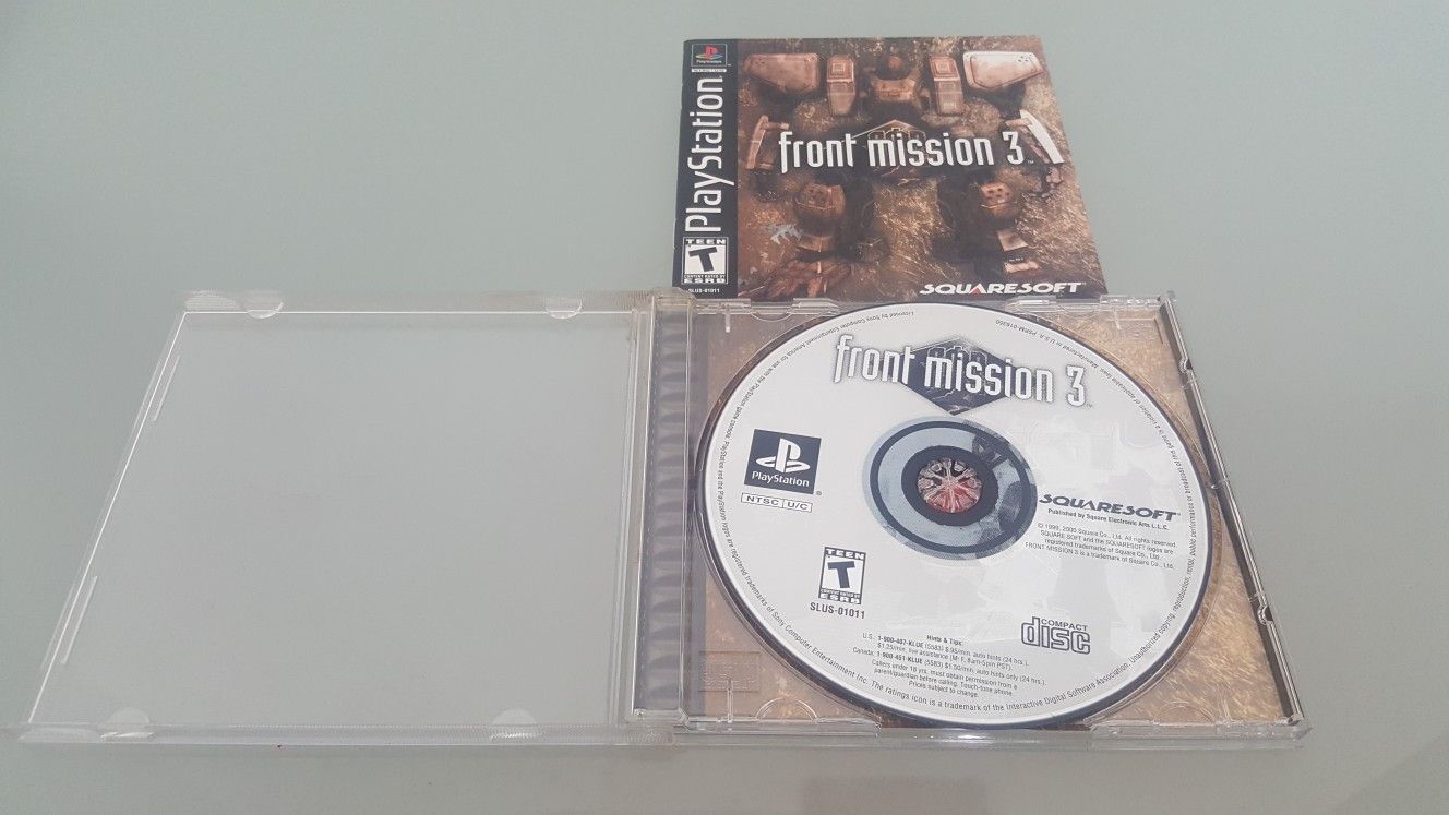 Front mission 3 ps1