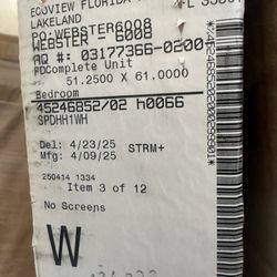 I have 5 double hung and one slider and hurricane storm Proof Windows 