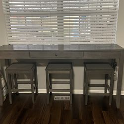 Bar Height Table - Like New 