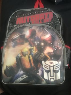 Backpacks, lunch bag