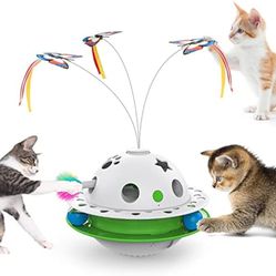 4 in 1 Smart Cat Toys, Interactive Cat Roly Poly Toy
