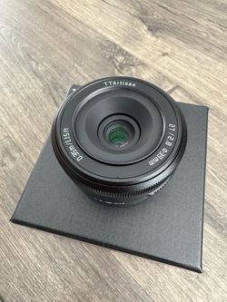 ttartisan 27mm f2.8 xf-mount lens