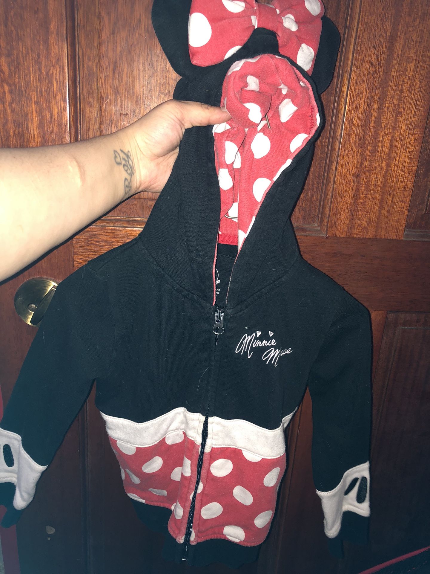 Minnie Mouse 3t Girls Jacket