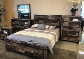 New 5pc. Queen Bedroom set