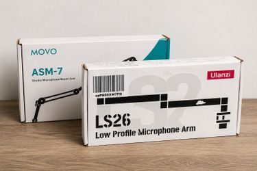Podcast / Streaming Boom Arm Bundle - Open Box - $80