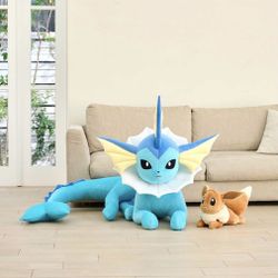 Pokemon Center Giant Vaporeon Plush