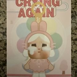 CRYBABY Crying again series - Vinyl Face Plush Blind Box! by Pop Mart!