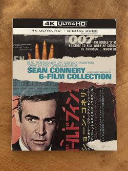 007: Sean Connery 6-Film Collection on 4K Ultra HD Blu-ray
