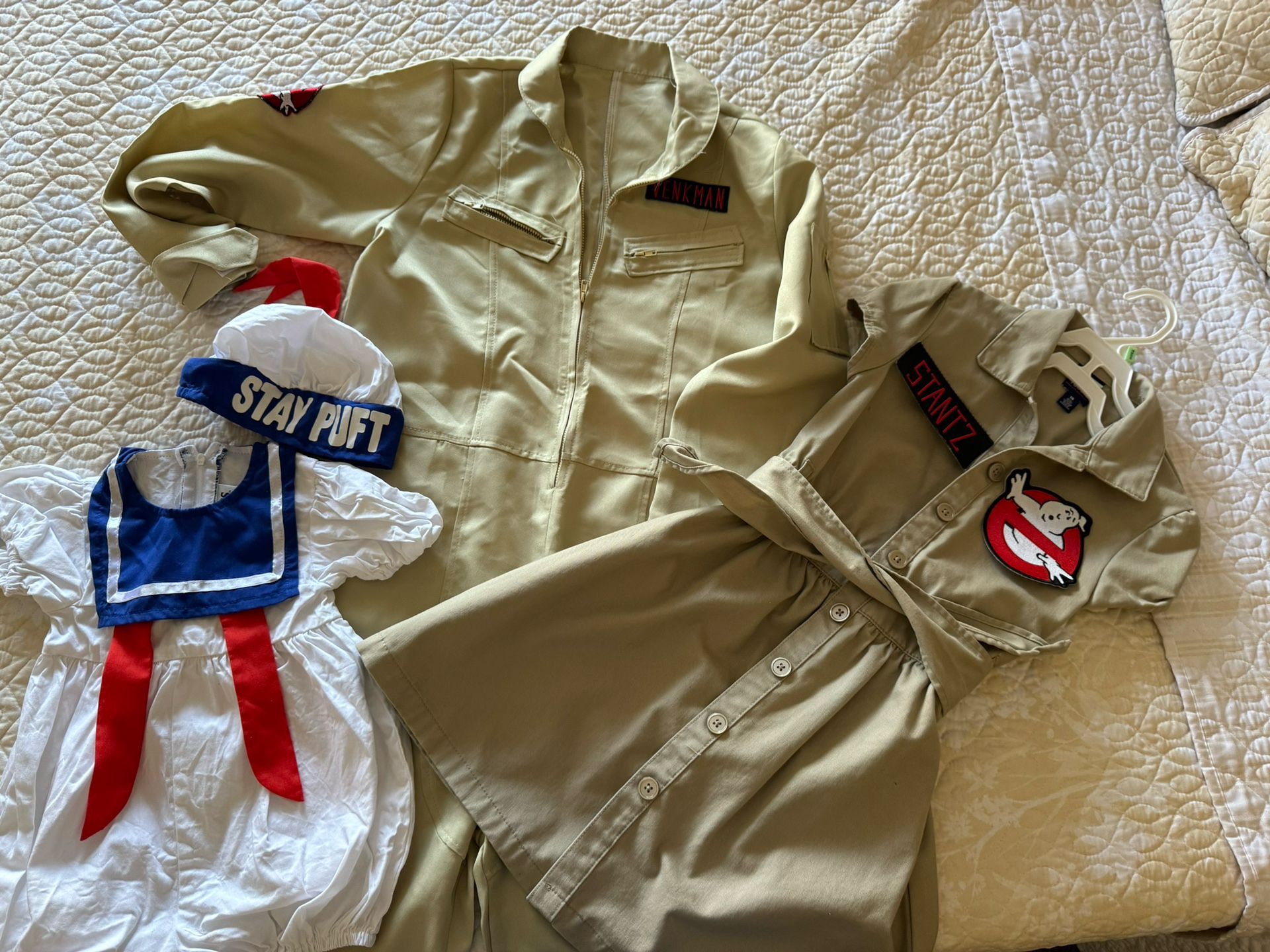 Ghost Busters Family costumes